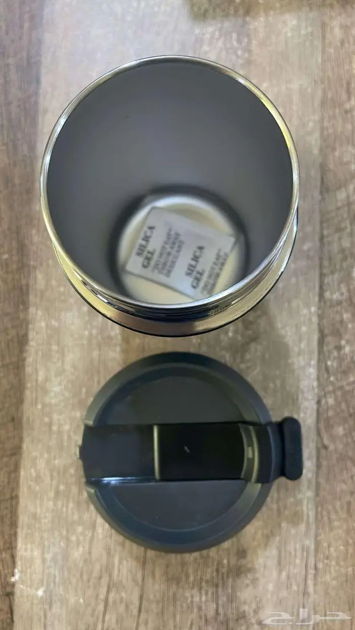 كوب حراري للمشروبات الساخنة والباردة - مع غطاء لولبي - جديد 2