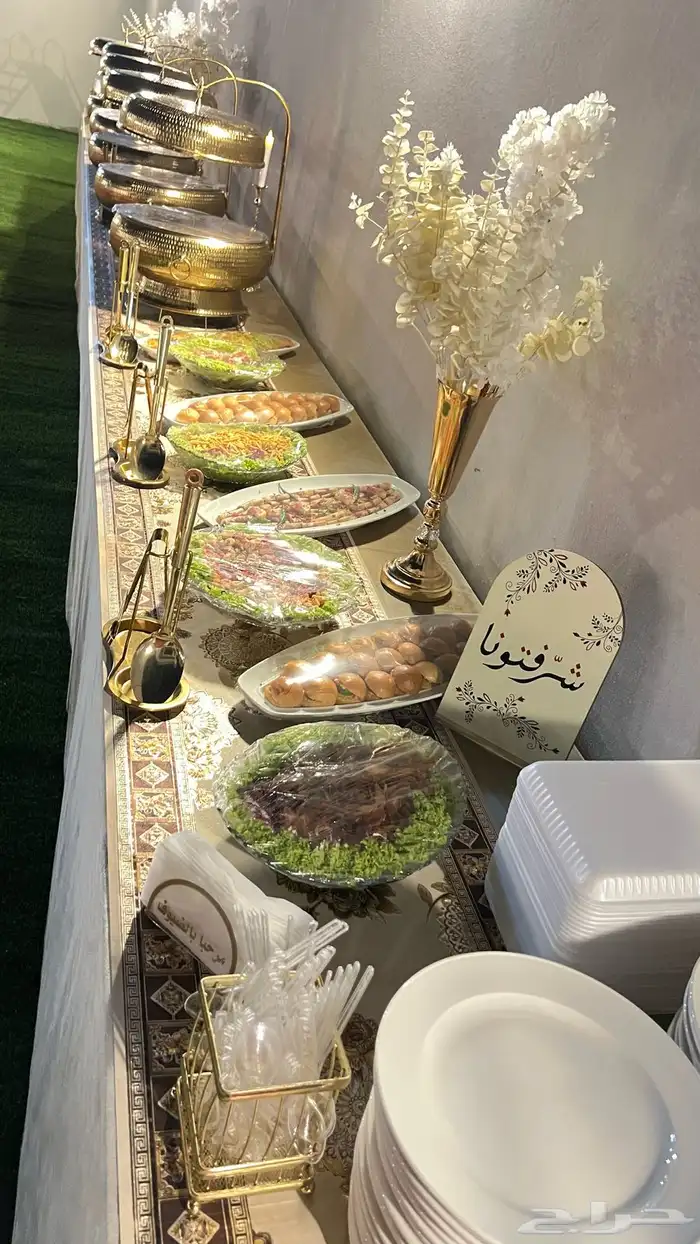 خصم 10  على البوفيه المفتوح لجميع المناسبات 0