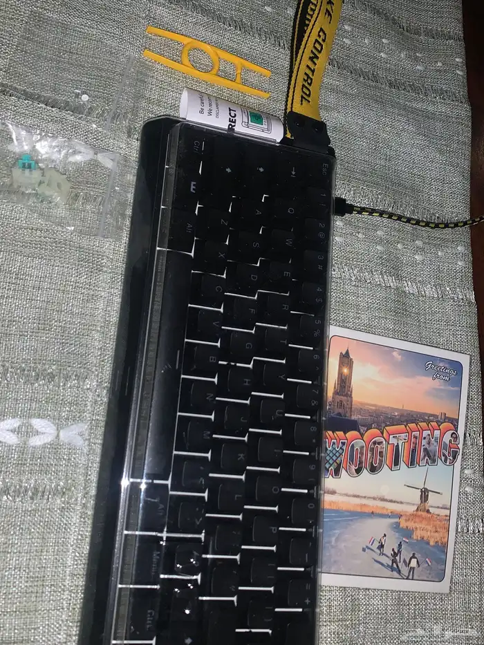 كيبورد wooting 60 he   اسرع كيبورد بالعالم 2