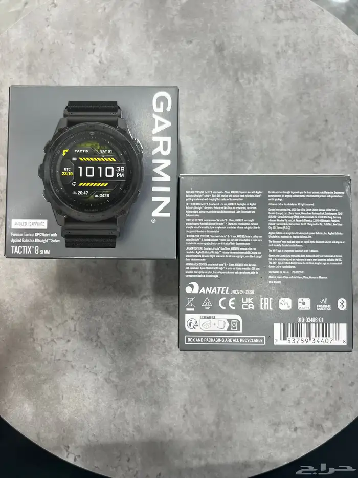 ساعة Garmin Tactix 8 AMOLED 51mm تاكتيكس 8 0