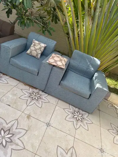 طقمين كنب 7 اشخاص 2