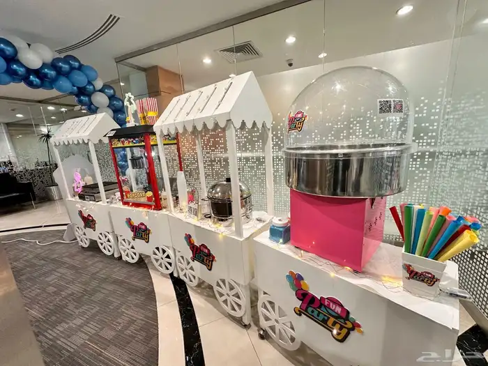 تنظيم حفلات وتاجير عربات التسالي 8