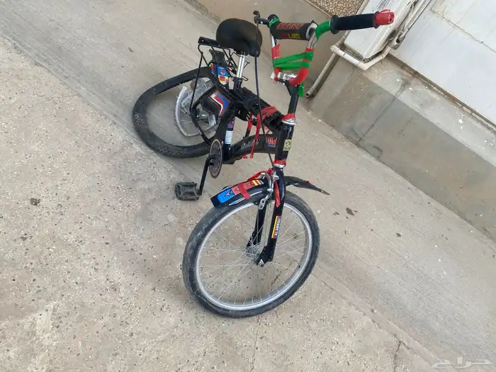 سالم عليكم سيكل رانبو جلنط منكسر مرتبه مفضيه السوم450 1