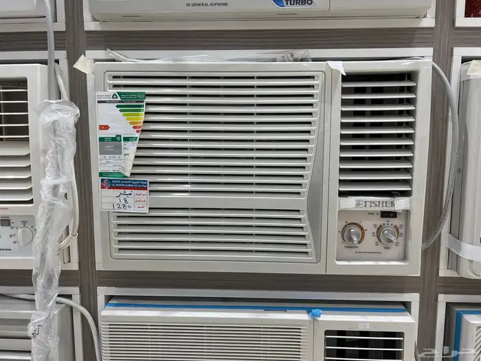 مكيف شباك فيشر 18 الف وحدة 0