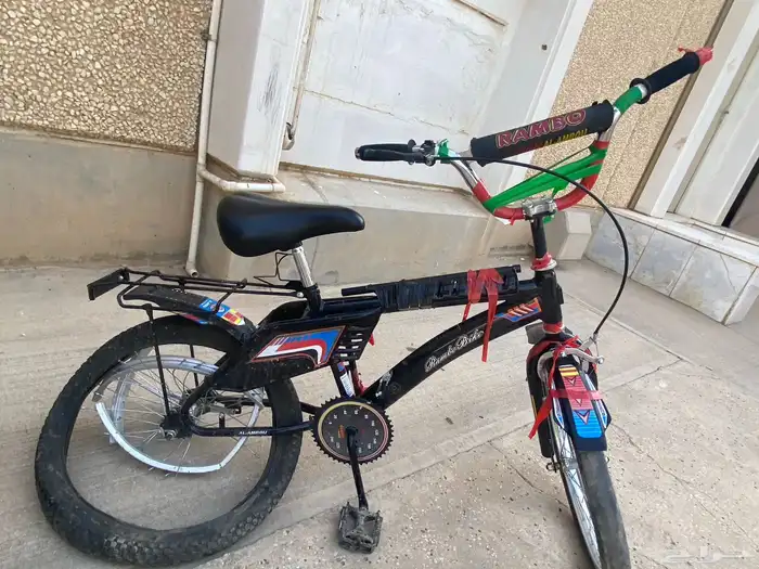 سالم عليكم سيكل رانبو جلنط منكسر مرتبه مفضيه السوم450 2