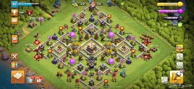 قريه لعبة clash of clans و clash royal كلاش اوف كلانس 0