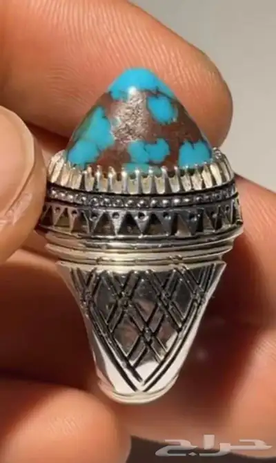 خاتم من الفيروز النيشابوري 0
