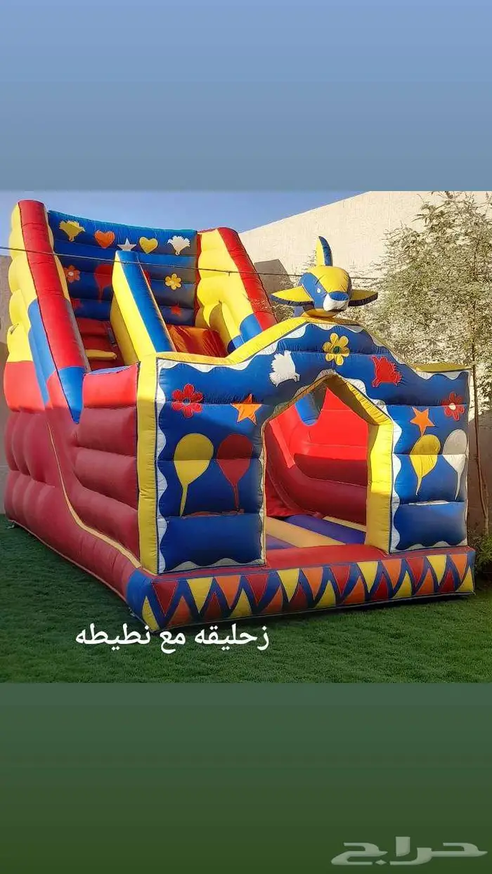 نطيطات زحليقه مسبح ملعب صابوني العاب حفلات 6