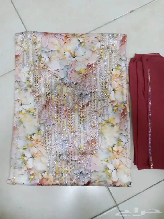 مخاوير نسائية لسي قطع قماش مع طرح بدون طرحه باالجمله 7