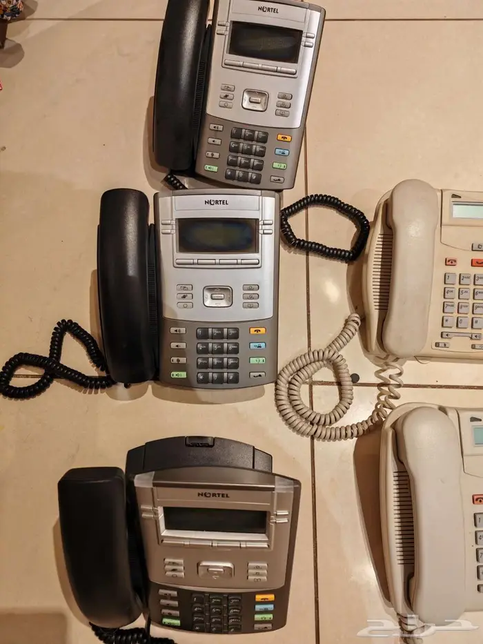 هواتف مكتبية نورتل Nortel أصلية بحالة ممتازة 1
