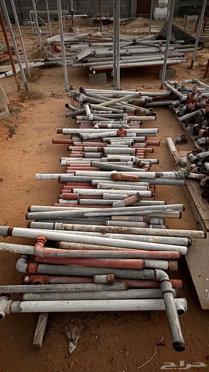 مواصير سباكة حديد 2 بوصه و 1 بوصه 0