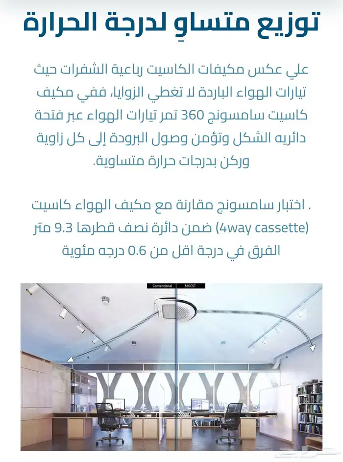 مكيف سامسنج كاست 7