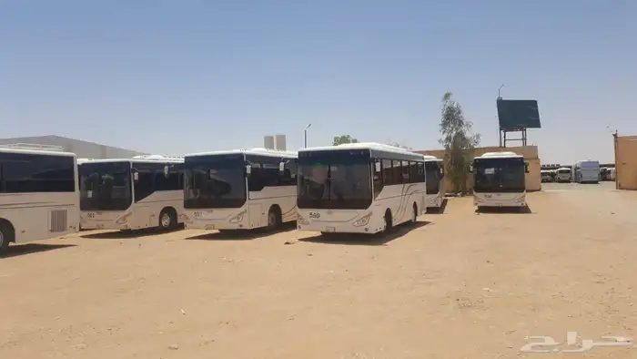 حافلات للإيجار فترة الحج 1