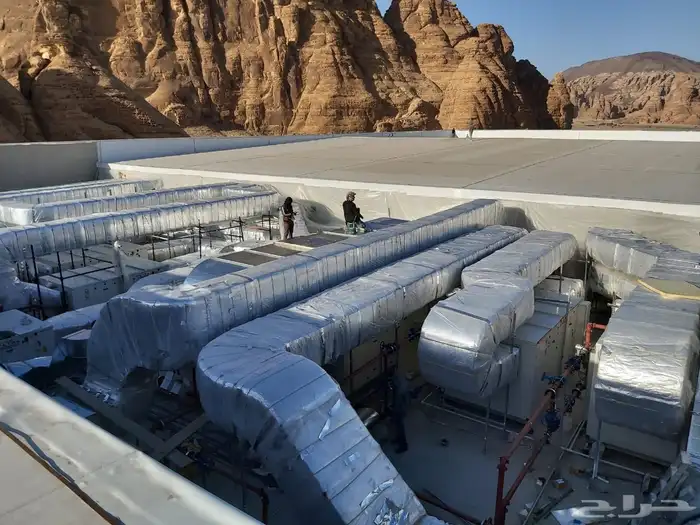 مكيف دكت مكيف تشلر مكيف باكج 25 طن مكيف vrf تركيب دكت HVAC 0