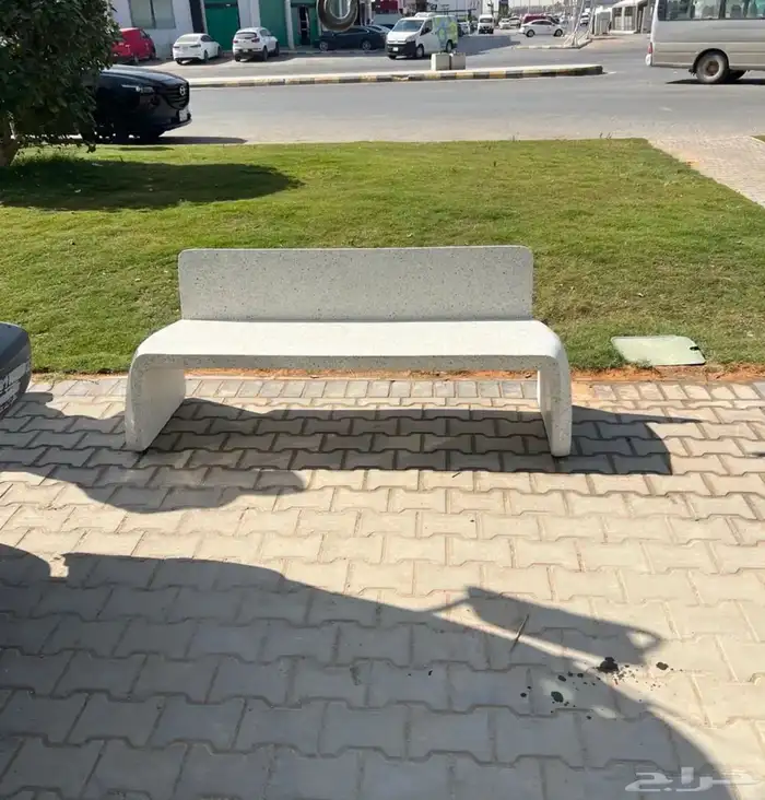 كراسى خرسانية جلسات حدائق مصدات تجميلية احواض زراع 36