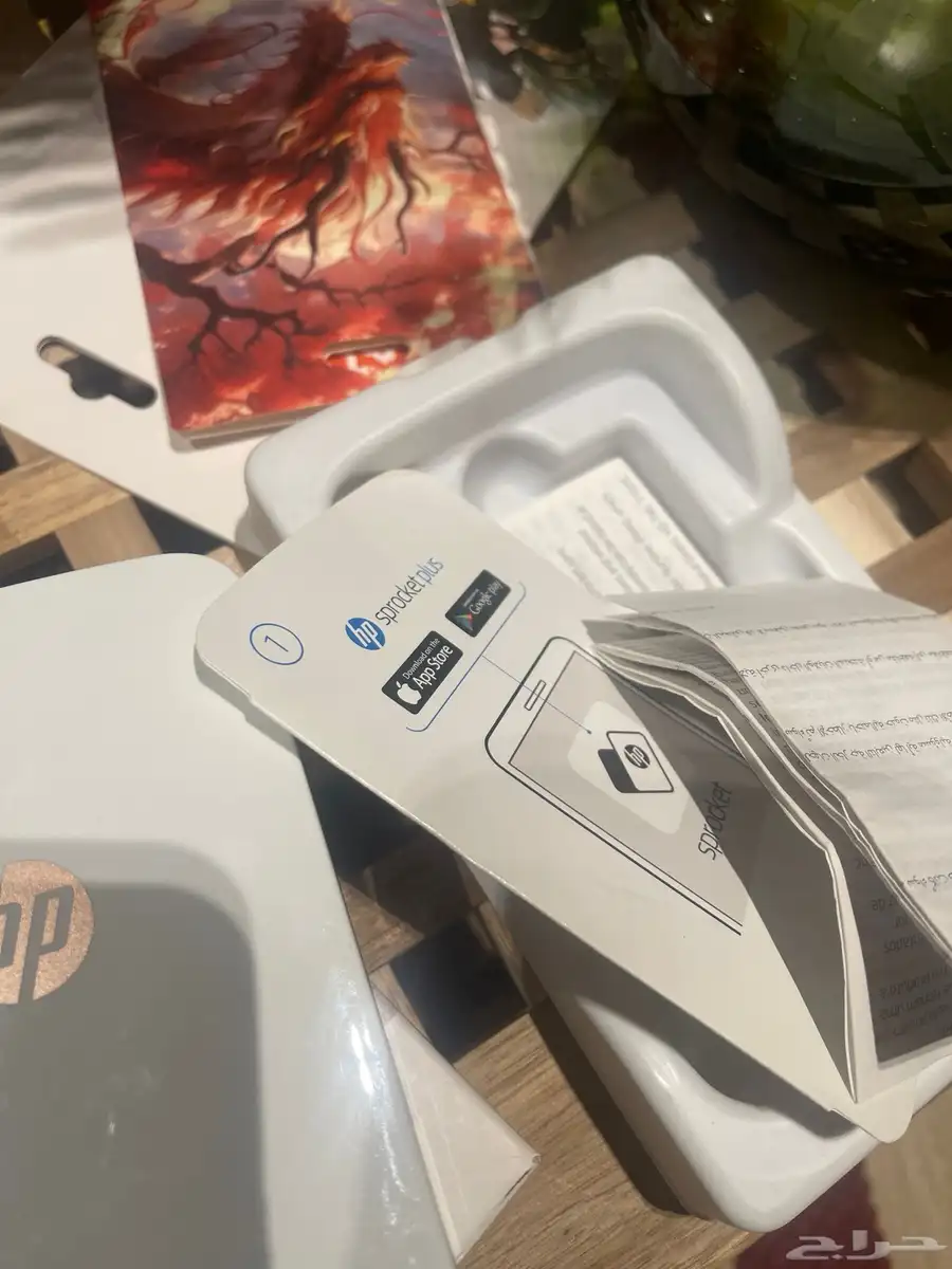 طابعة صور hp sprocket plus نظيفه 5