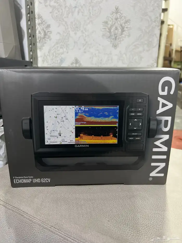 جهاز بحري قارمن 6 بوصة - ايكو ماب 62 سي في Echomap 62CV UHD 0