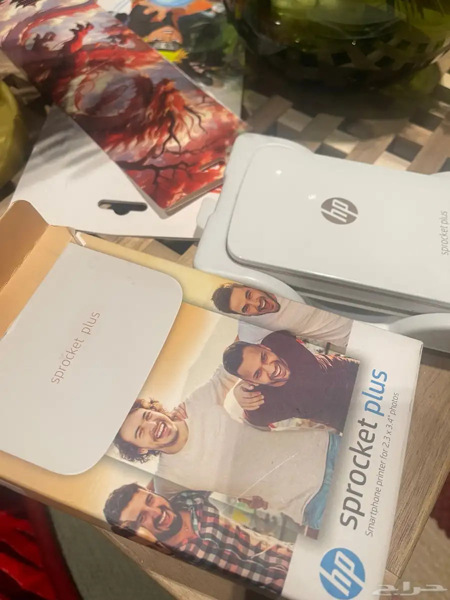 طابعة صور hp sprocket plus نظيفه 1
