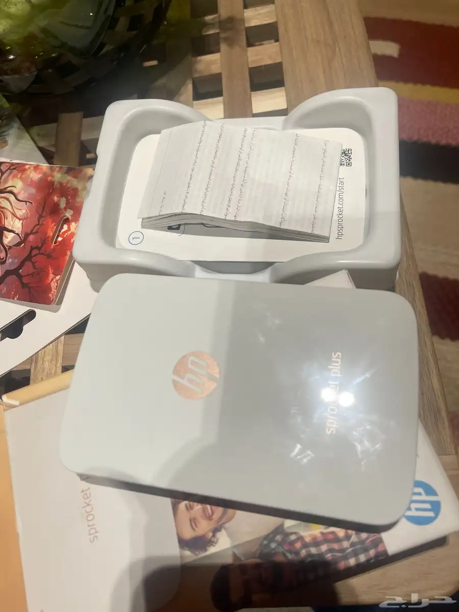 طابعة صور hp sprocket plus نظيفه 4