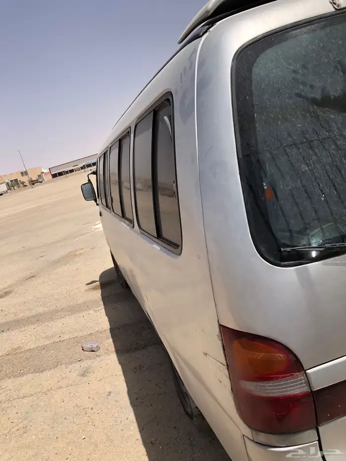 باصين للبيع واحد اتش ون والثاني كيا بريجيو 15