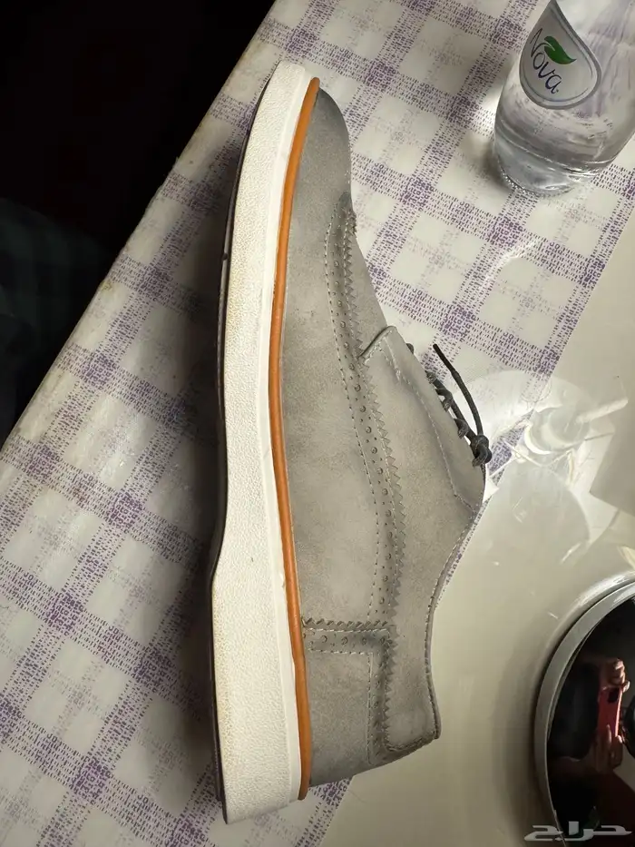 جزمه رسميه جلد روبرت وود لونها رمادي 6