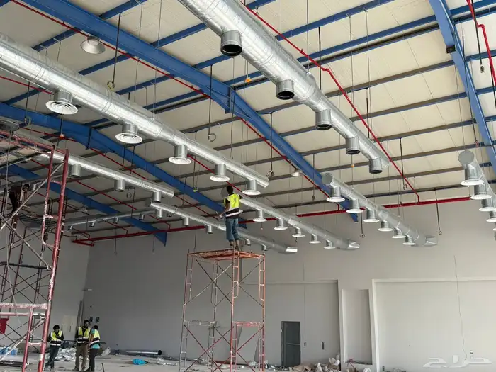 مكيف دكت مكيف تشلر مكيف باكج 25 طن مكيف vrf تركيب دكت HVAC 8