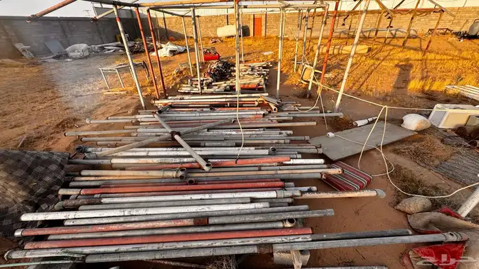 مواصير سباكة حديد 2 بوصه و 1 بوصه 2