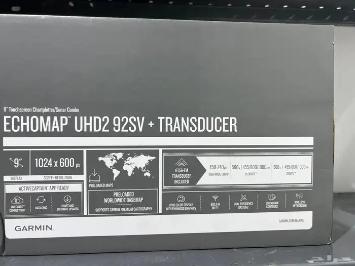 قارمن جي بي اس ماب 9 بوصة uhd2 مع العدسة المطورة 1
