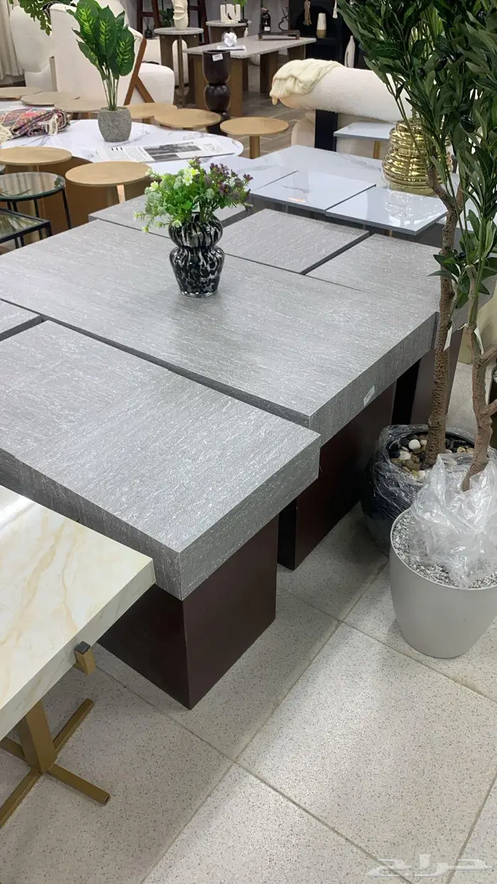 طاولات جديدة 7 قطع 0