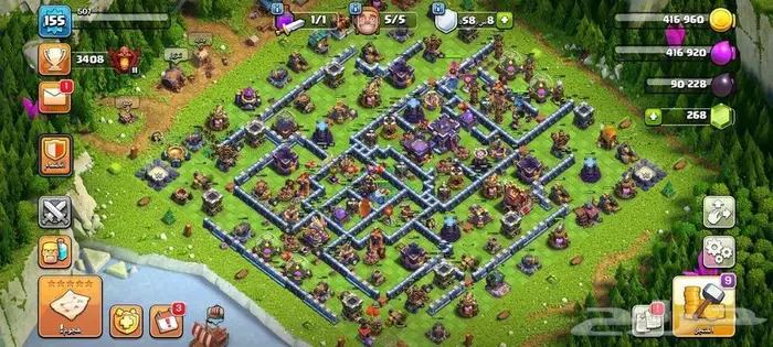 قرية تاون 15 رخيصة جدا كلاش اوف كلانس 0