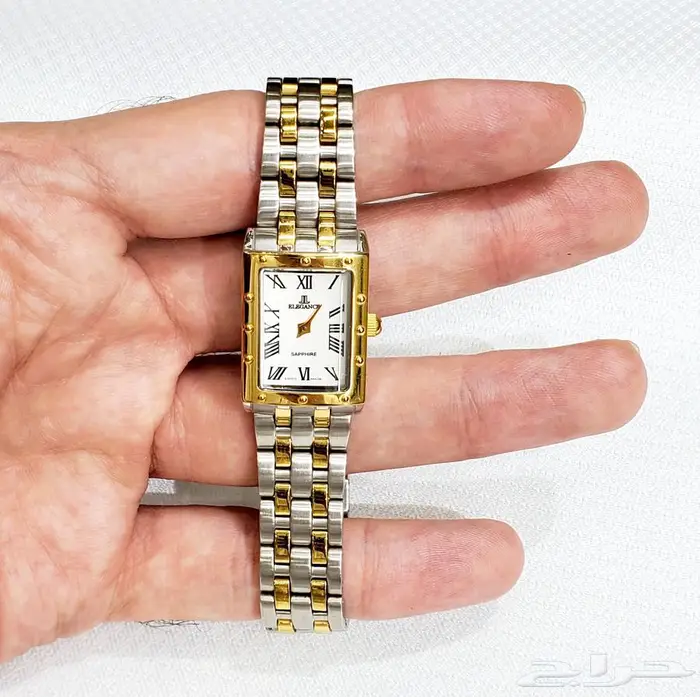 ساعة سويسرية اصلية نسائية الماس للبيع بسعر خاص 3