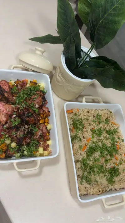دجاج بنكهة المسخن ورز صيني 2