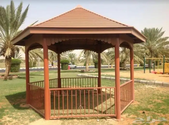 العاب حدائق واعمدة اناره ومجسمات ديكوريه وسلات نفايات 44