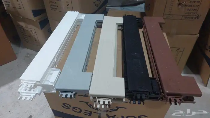 برواز مكيف جديد بلاستيك سهلة التركيب براويز مكيف اطار مكيف 6