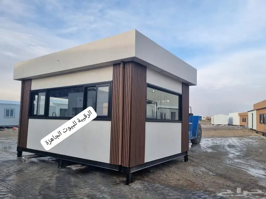 بركسات غرف جاهزه اكواخ خشب بيت متنقل غرف جاهزه كرفان 53
