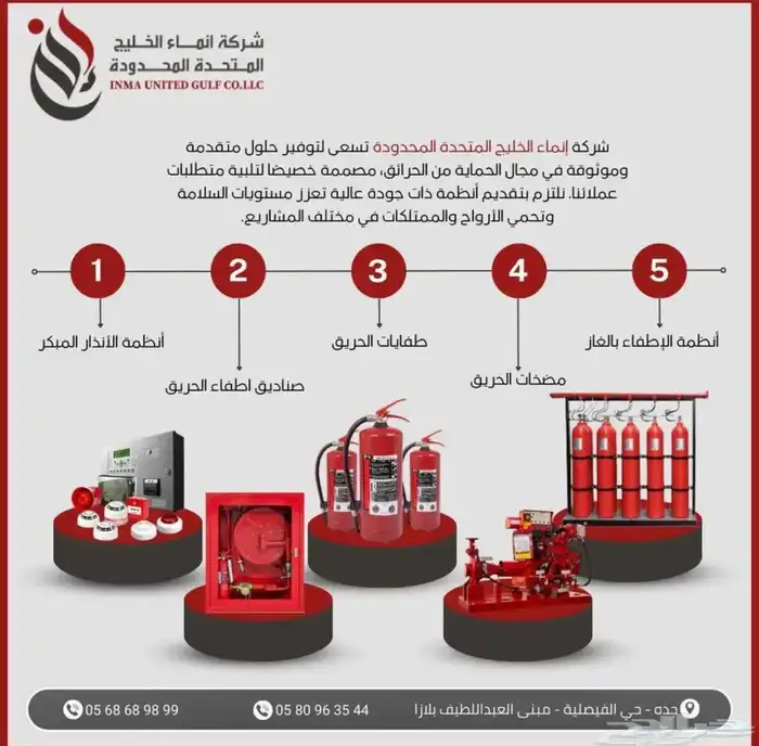 تركيب وصيانة انظمة سلامة - معتمدون الدفاع مدني 3