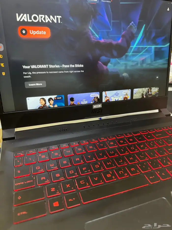 جهاز كمبيوتر ألعاب احترافي Gamer laptop 0