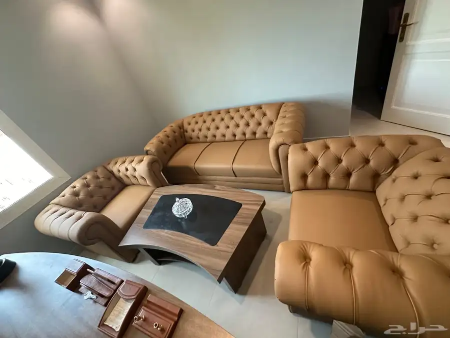 جديد طقم مكتب فخم انيق عصري حق مدير كراسي دوار مريح 22