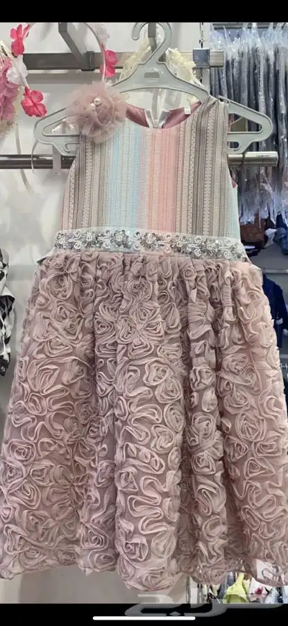 فساتين بناتي للبيع مقاسات متنوعه بيعة وحده 3