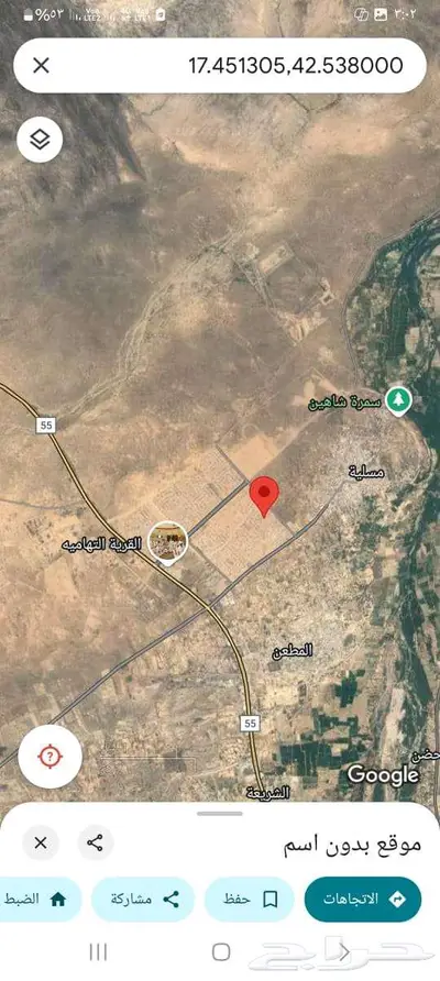 أرض صيدة في بيش بجازان بجوار جميع الخدمات وطريق ابها جازان 2