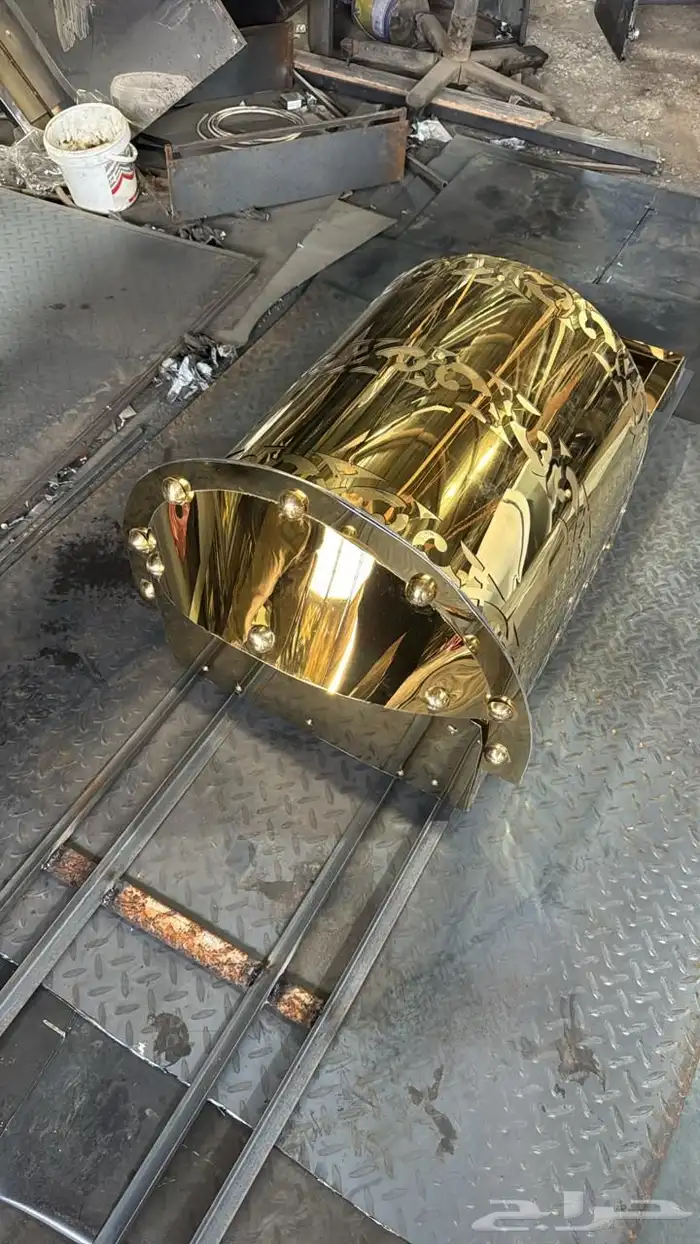 مشبات مناقل ابواب مضلات جميع اعمال الحديد والاستيل والمنيوم 7