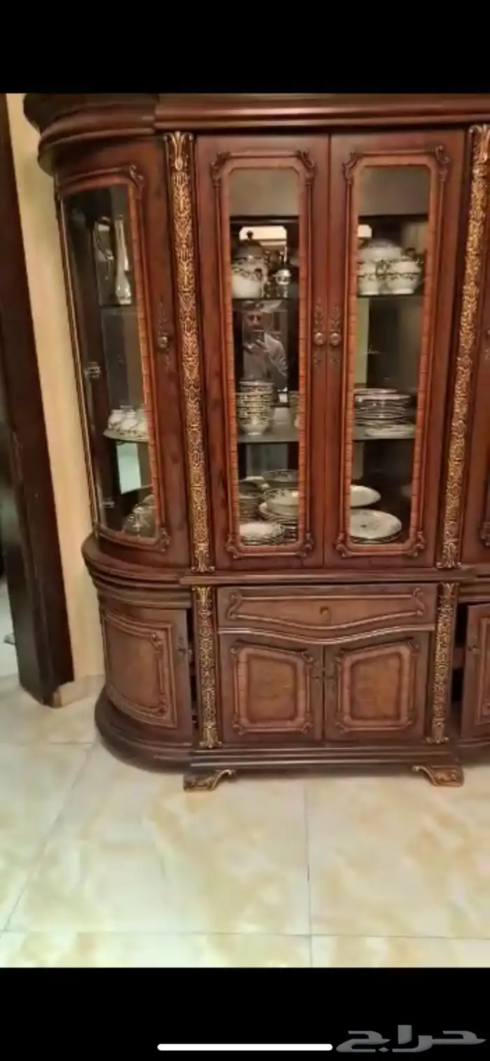 طاولت طعام ملكيه معا 12كرسي 1