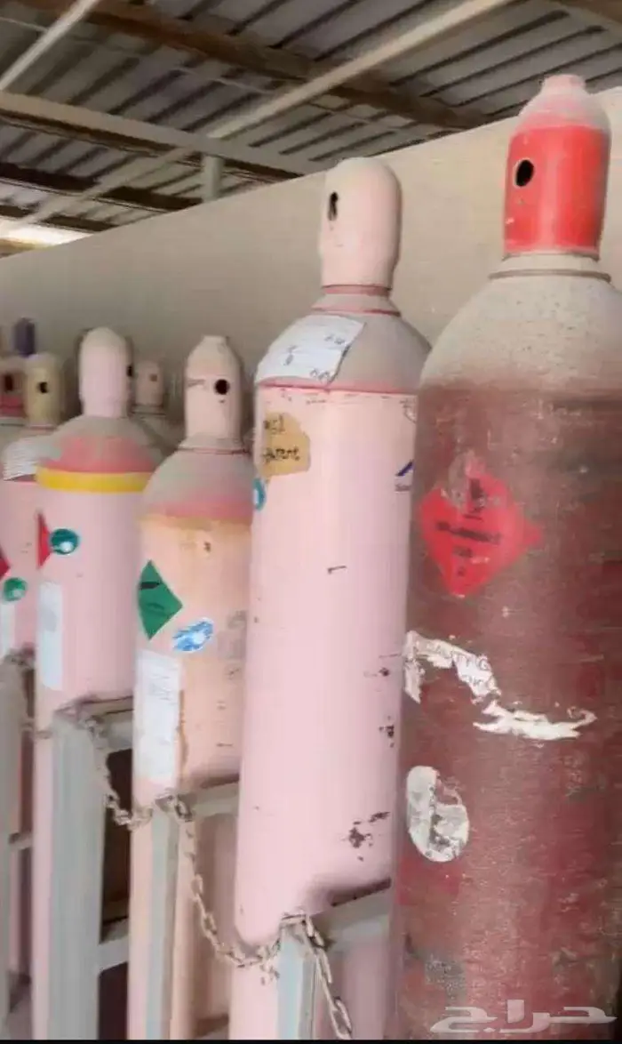 للبيع أسطوانات غاز صناعية Industrial gas cylinders for sale 2