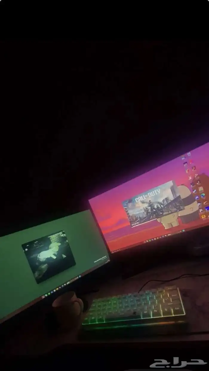شاشة قيمنق 1