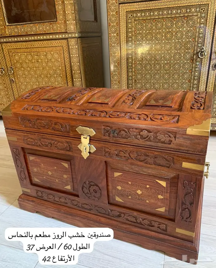 تحف نحاس مشربيات مطعم بالصدف وارابيسك انتيك دمشقي فخم 9