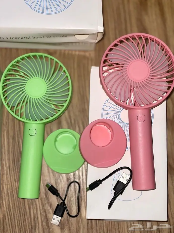 مروحه يدويه للحج والعمره والاماكن الحاره 3