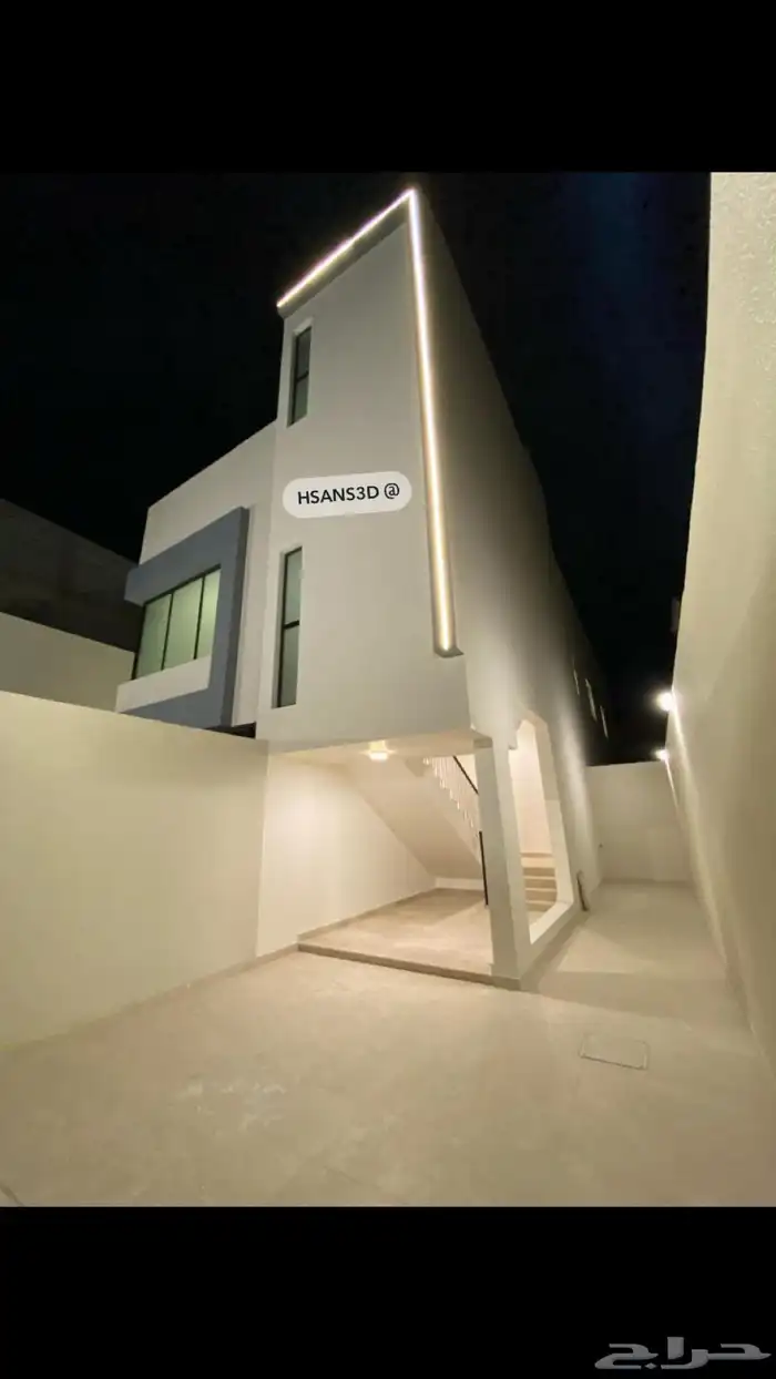 عمارة سكنية مكون من دور أرضي و فيلا 2