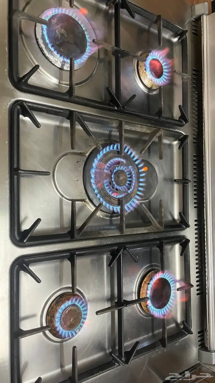 فرن 5 عيون إيطالي الأصلي مستخدم قليل مافي اي عيوب كل شي شرط 2