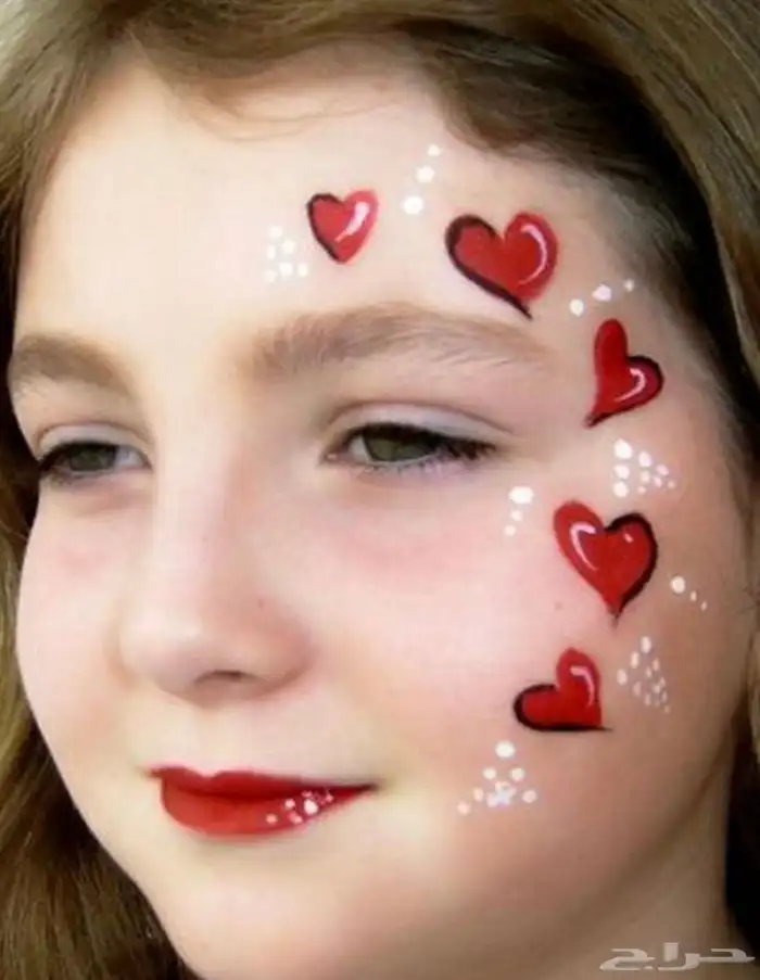 رسم على الوجه لكل المناسبات 13