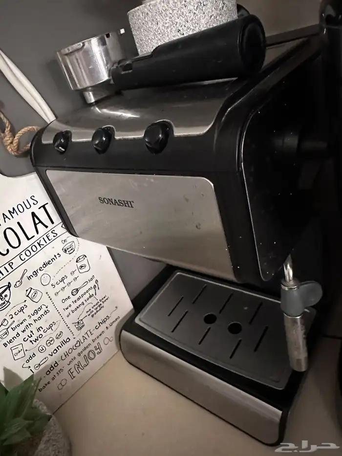 ماكينة قهوة SONASHI بحالة جيدة   فقط 100 ريال 1